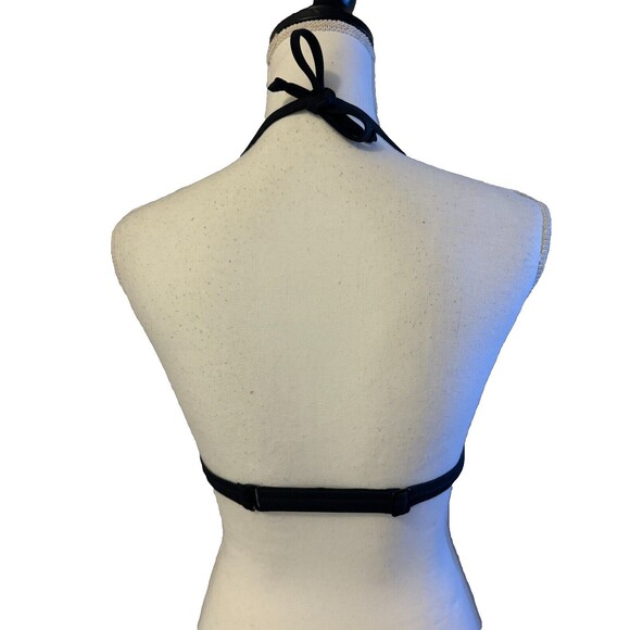 Venus Bikini top Push Up Halter Padded,Ring detail, Tie Adjustable, size 38D/40C - Picture 3 of 8